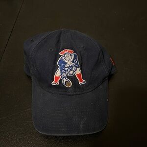 New England Patriots Vintage Navy Blue Football Cap